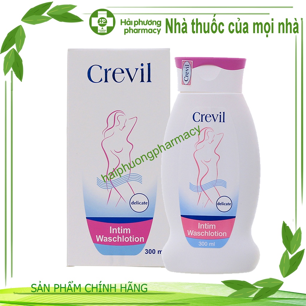 Dung Dịch Vệ Sinh Phụ Nữ Cao Cấp CREVIL INTIM WASCHLOTION 300ml