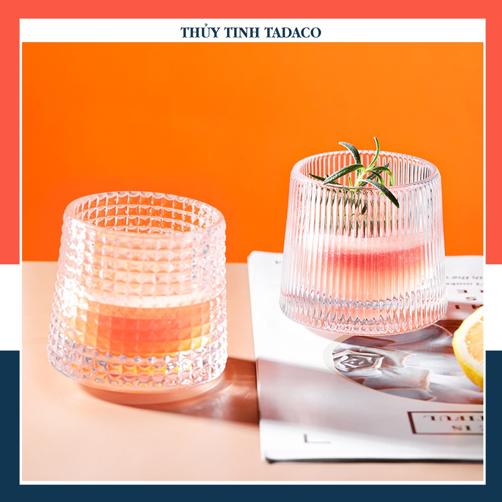 Ly thủy tinh cao cấp ROCK WK đế lồi có thể xoay 360