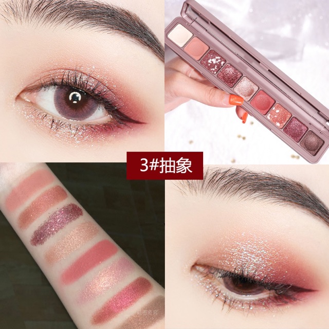 Nhũ mắt 3D lấp lánh 9 ô dọc | BigBuy360 - bigbuy360.vn