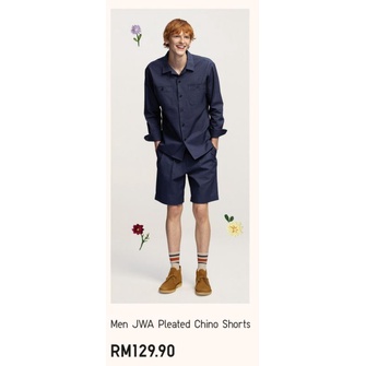 (UNI Nhật chính hãng) Nam - Áo sơ mi dài tay cổ ve cách điệu cá tính JW Anderson Cotton Twill Work S
