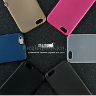 Ốp lưng lụa siêu mỏng iphone 6 plus/6splus chính hãng memumi