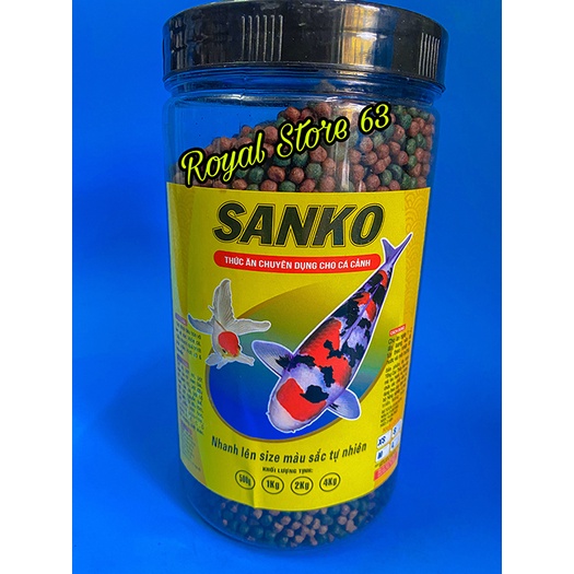 Sanko Koi Food thức ăn cao cấp cho cá Koi (Hủ 500gr, 1kg)