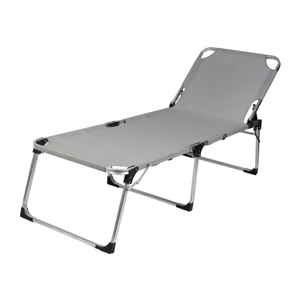 Homebase SPRING Ghế dài làm giường SUNSHINE bằng nhôm W71xD213.5xH45cm màu xám