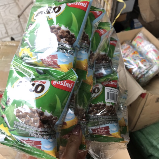 Sỉ bịch 12 gói bim Milo Thái Lan CỰC MỚI dùng luôn hoặc cho vào sữa