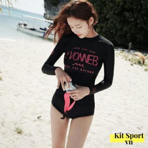 Bộ Đồ bơi đi tắm biển nữ Bikini 2 mảnh (1 Set Áo dài và quần lót) Vonneb II KIT SPORT VIỆT NAM ་
