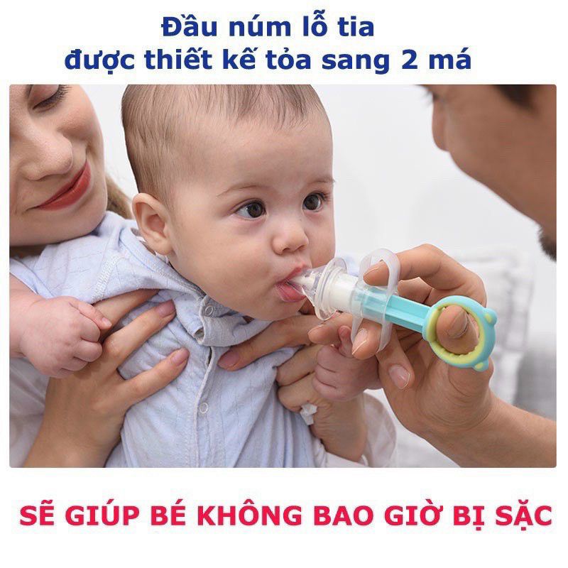 Dụng cụ hỗ trợ cho bé uống thuốc