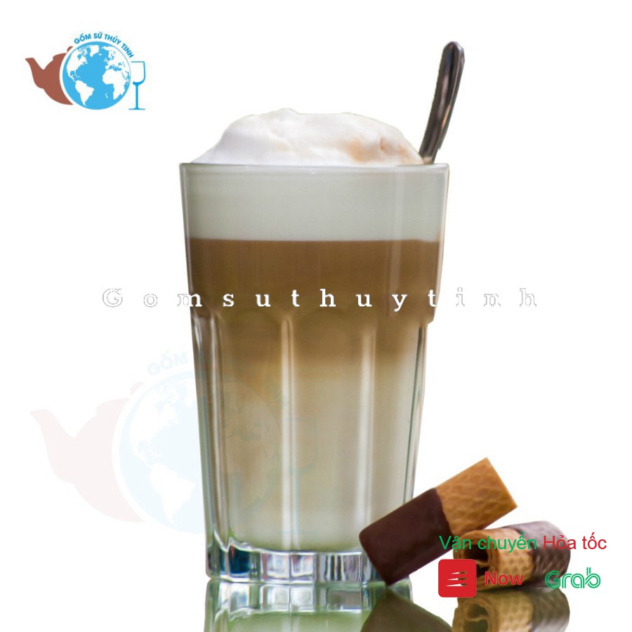 Bộ 6 ly thủy tinh Thái Lan đựng nước ép, trà chanh, sinh tố 400ml