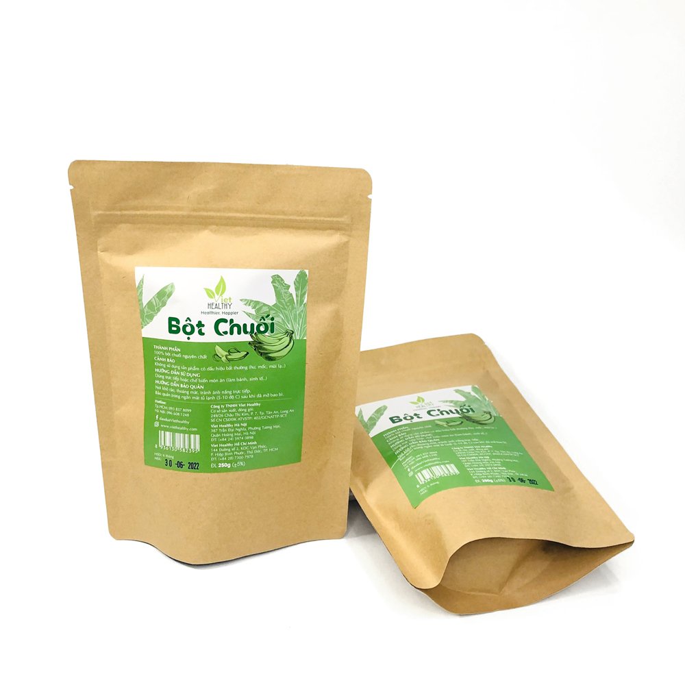 Bột chuối xanh Viet healthy 250g