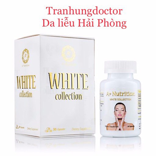 VIÊN UỐNG TRẮNG DA-WHITE COLLECTION (60 VIÊN)