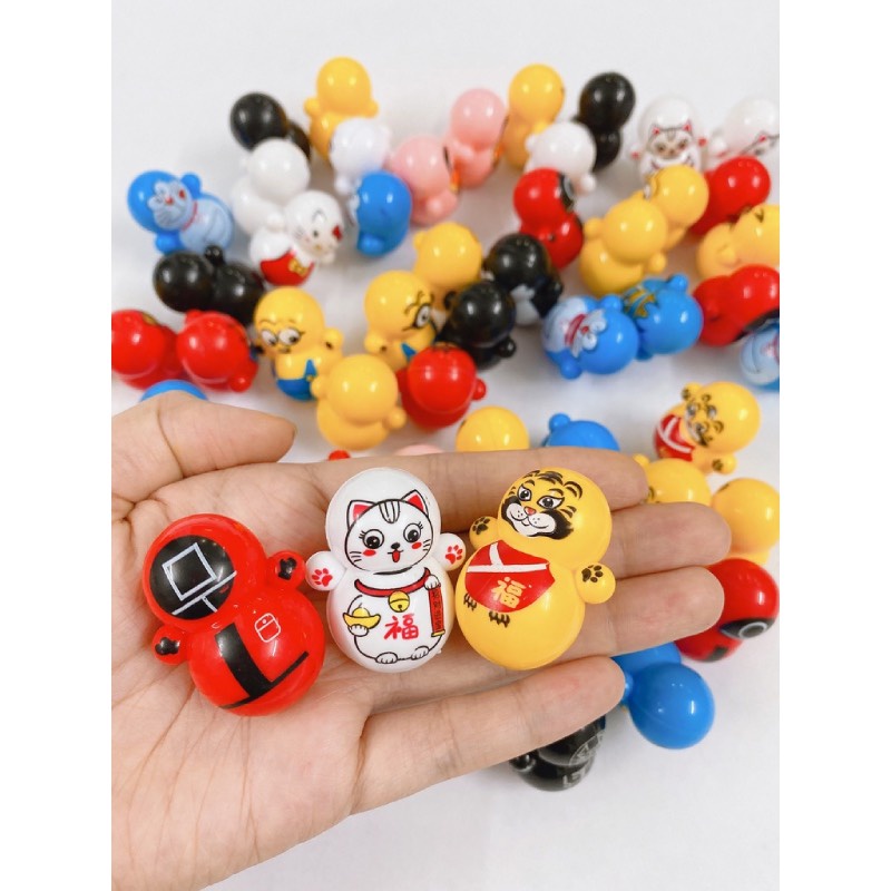 Set 20 Con Lật Đật Nhiều Hình Siêu Dễ Thương