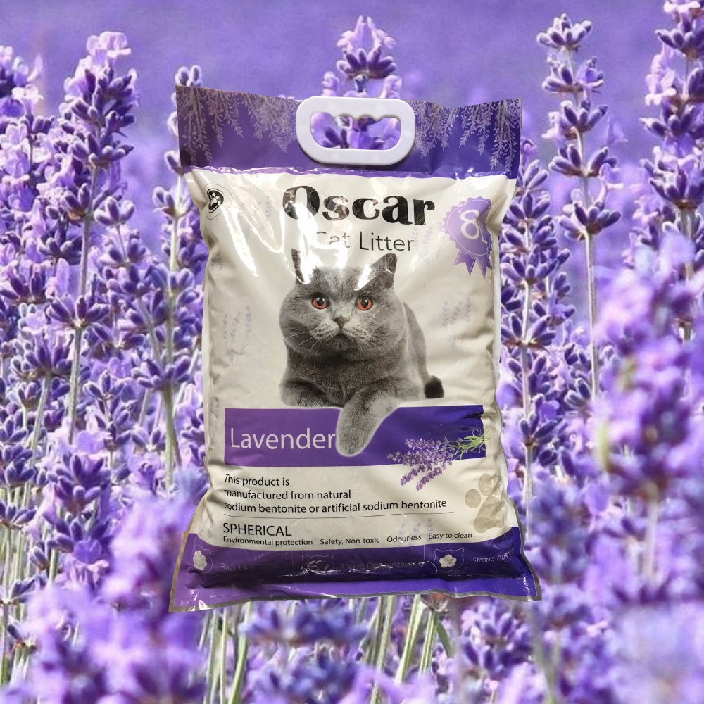 Cát Vệ Sinh Cho Mèo Oscar 8L Siêu Vón Cục Khử Mùi | Siêu Ưu Đãi Nhật Min