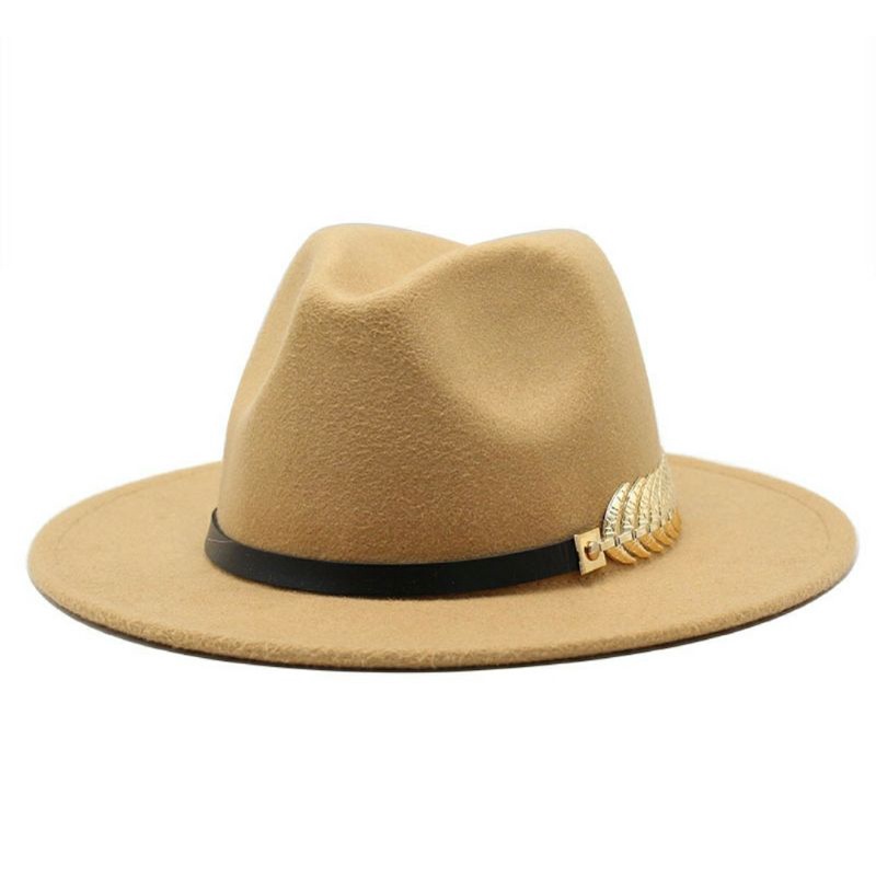 Nón phớt mũ cao bồi rộng vành nữ fedora lh 0917399527