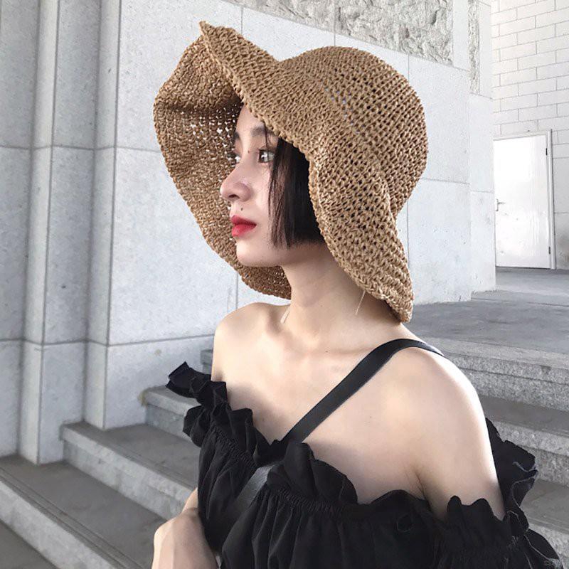 Nón cói phong cách retro Hàn Quốc