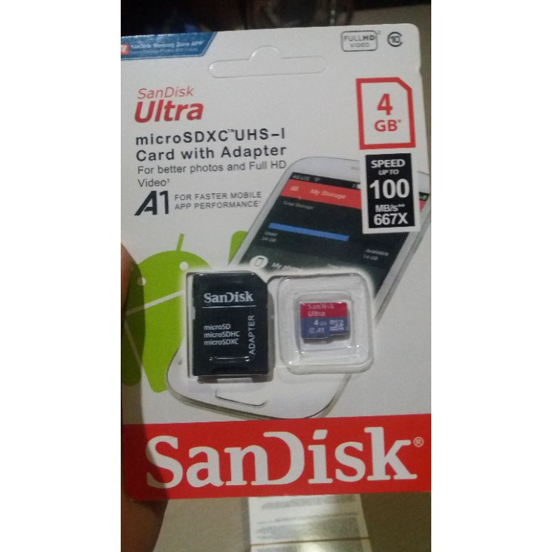 Thẻ Nhớ Sandisk 4gb 8gb 16gb 32gb 64gb