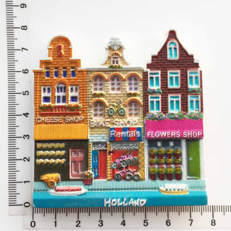 Netherlands amsterdam Nam Châm Dán Tủ Lạnh Trang Trí