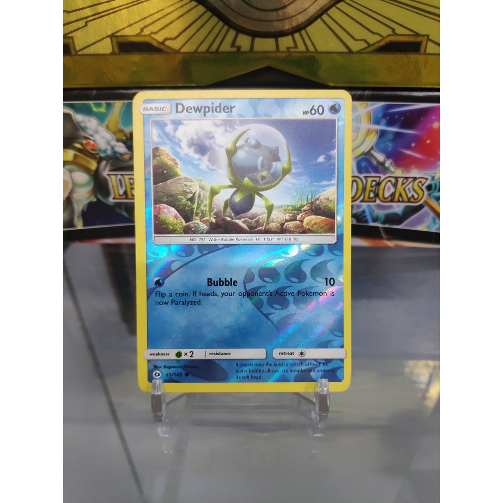 [ Dưa Hấu Yugioh ] Lá bài thẻ bài Pokemon Dewpider