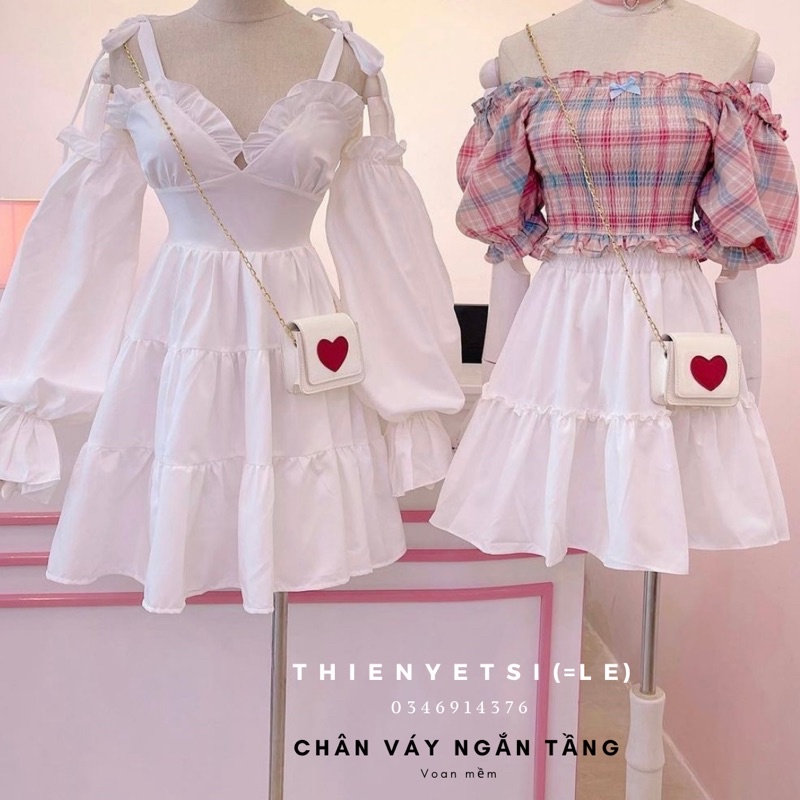 ÁO CHÂN VÁY ĐẦM NỮ ULLZZANG SIÊU ĐỈNH