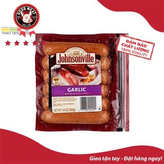 [FREESHIP][Chỉ giao tại TP.HCM] Xúc xích Johnsonville Garlic Brats 360G