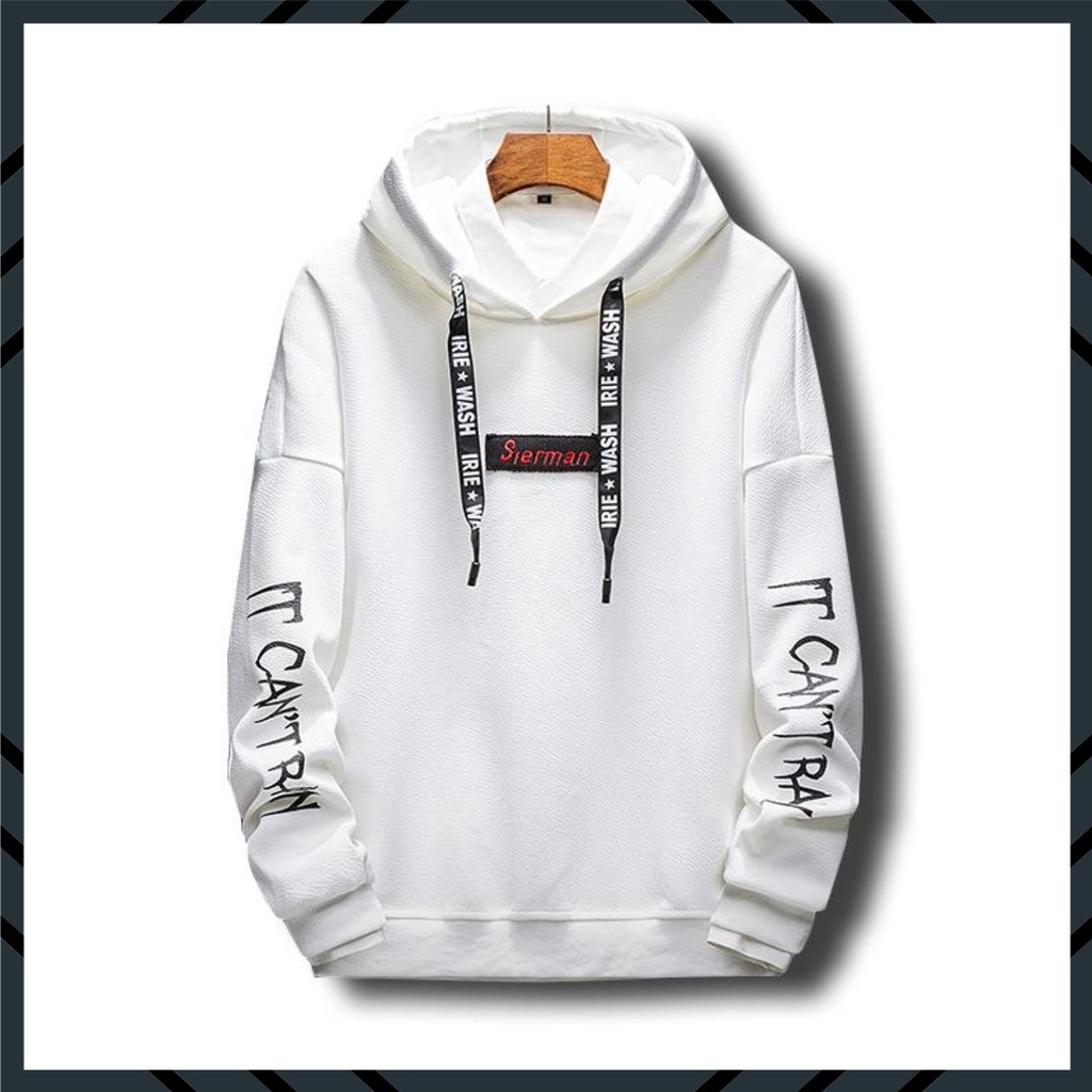 ÁO HOODIE NÓN CHUI TRÙM ĐẦU NAM NỬ CHẤT VẢI NỈ POLY HÀNG FREESIZE 1 CỠ FORM DÁNG RỘNG DƯỚI 65KG MẶC VỪA(SIERMAN) | BigBuy360 - bigbuy360.vn