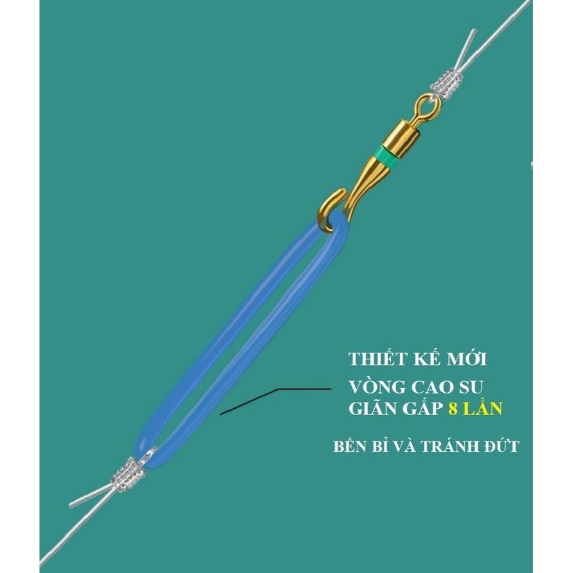 3 Chiếc Mani số 9, khoá số 9 , khoá link câu đài phiên bản săn hàng tải cá trên 10kg - Đồ Câu DHS