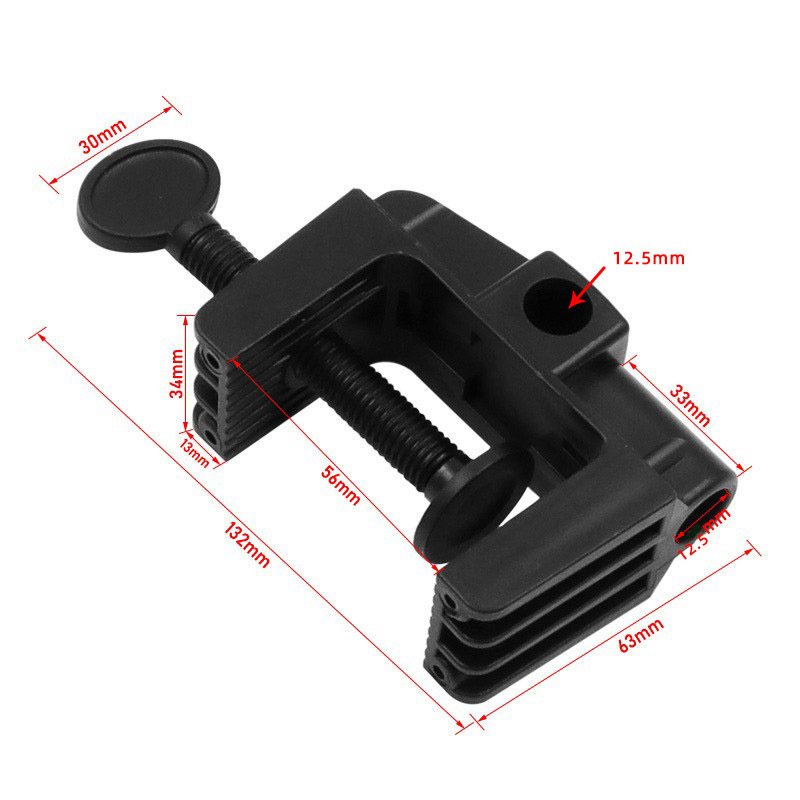 Vam kẹp nhanh chữ C mini độ mở 56mm - Nhựa ABS