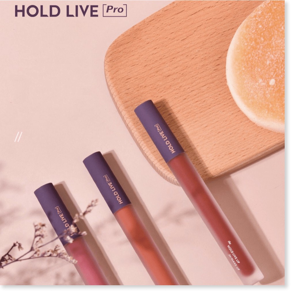 [Mã giảm giá] [Mã 66FMCGSALE hoàn 8% xu đơn 500K] Son kem HOLD LIVE mềm mịn mọng môi Durable Air Lip Gloss