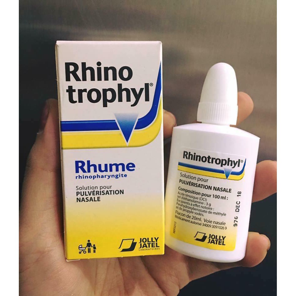 Nhỏ mũi Rhinotrophyl Pháp 20ml