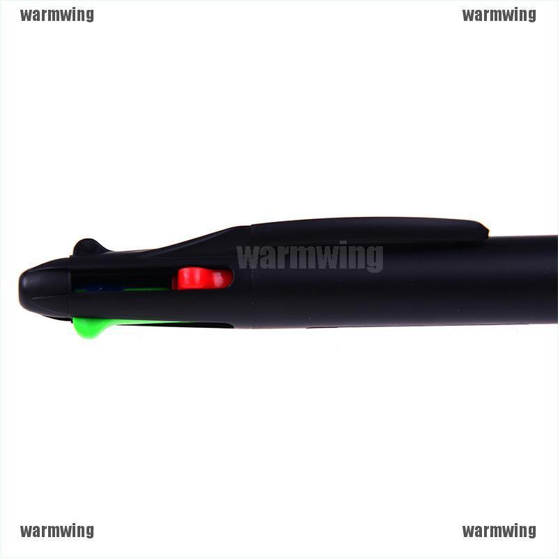 Bút Bi 4 Trong 1 Ngòi 0.7mm Nhiều Màu