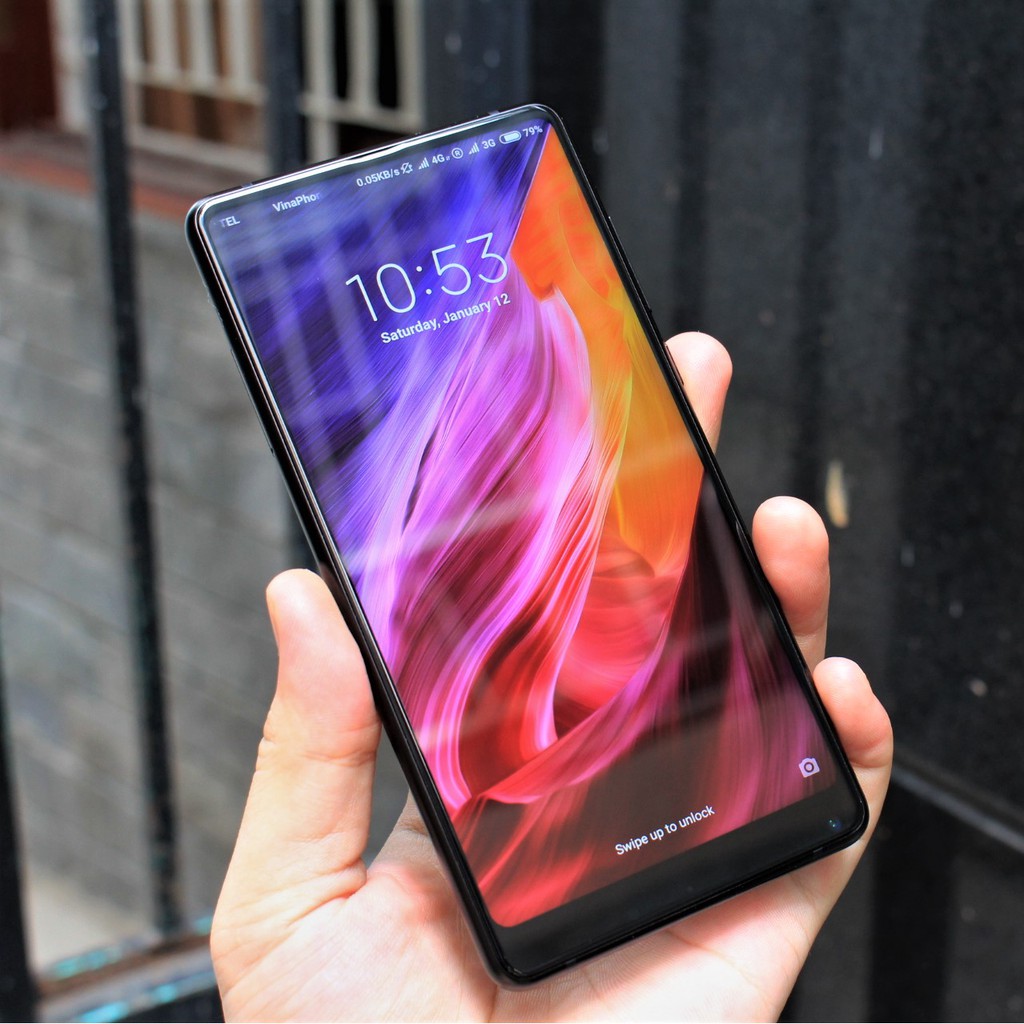 Xiaomi Mi Mix 2 / Mix 2S <> Cường lực 6D Full màn full keo chống trầy bảo vệ màn hình