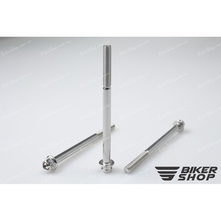 Ốc vương miện 6x90 inox CNC