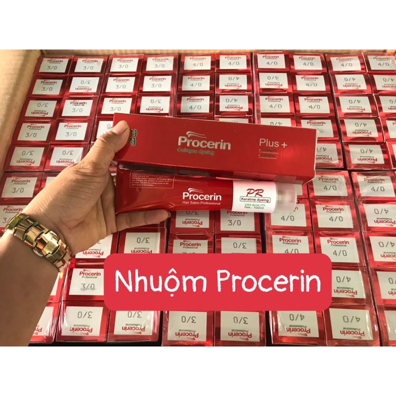 Thuốc Nhuộm tóc procerin Collagen 100ml