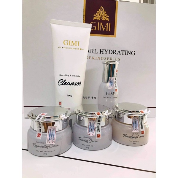 [CHÍNH HÃNG ] Bộ Nám Mụn Chuyên Sâu Gimi/ Bộ Chăm Sóc Da Dưỡng Trắng Tại Nhà Gimi