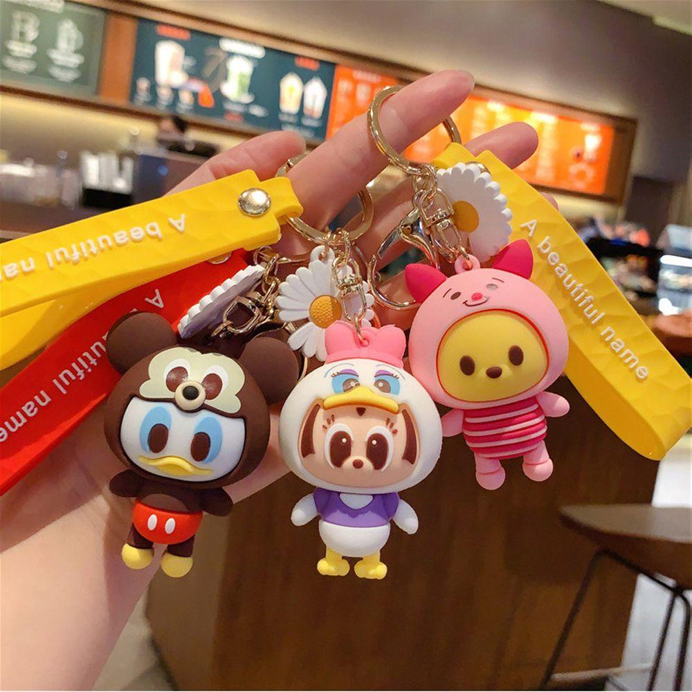 Móc Khóa Hình Chuột Mickey Minnie Dễ Thương