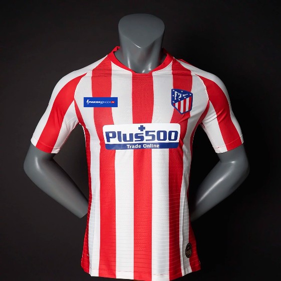 Áo đấu Atletico Madrid sân nhà 2019-2020 sọc đỏ trắng, áo Atletico 2019/2020 sọc đỏ trắng sân nhà - Bản SF (Thái Lan)