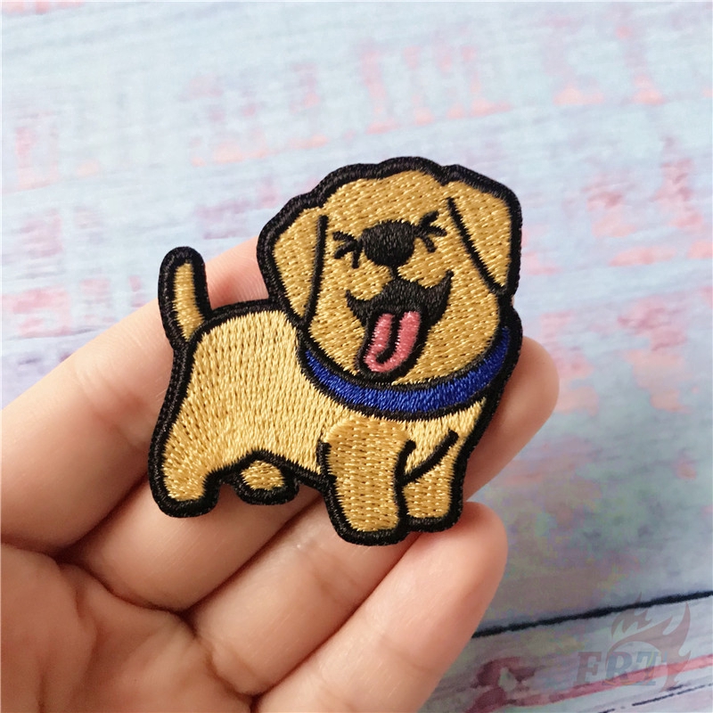 1 Sticker Ủi Thêu Hình Cún Cưng Series 06