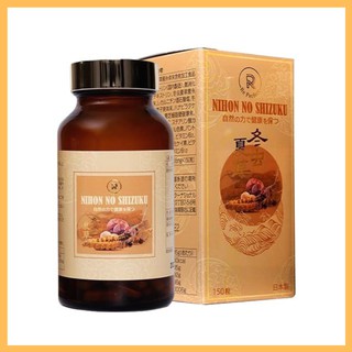 Đông trùng hạ thảo Nihon Shizuku nội địa Nhật lọ 150 viên