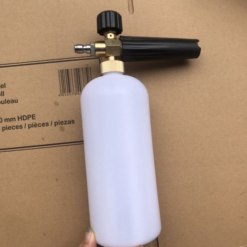 Bộ súng xịt rửa xe và bình tạo bọt tuyết cao cấp cho máy rửa xe áp lực cao, máy xịt rửa  loại 1