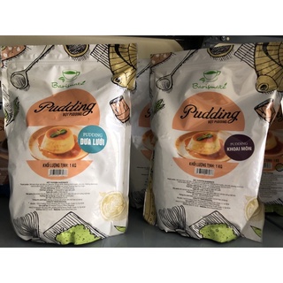 Bột Pudding Barismate trứng, socola, khoai môn..-