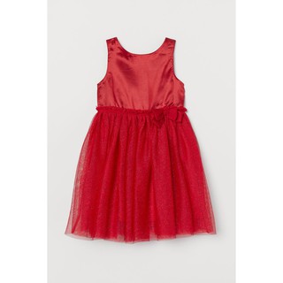 Váy xòe đỏ tutu HM H&M _ hàng chính hãng Mỹ