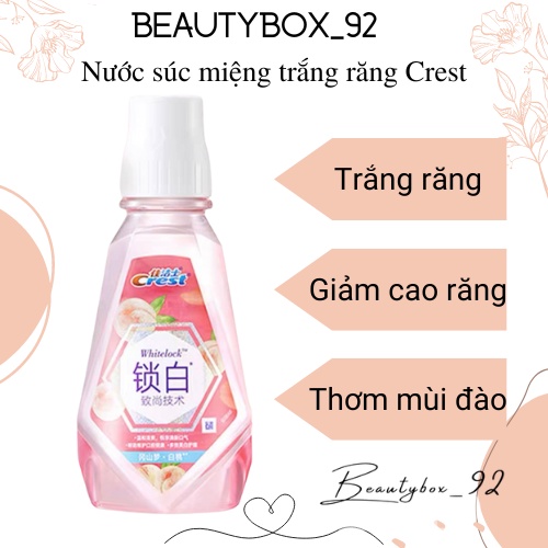 Xịt thơm miệng kháng khuẩn vị đào vị nho vị bưởi mùi hoa quả thơm ngọt the mát có mật ong Manuka UMF10+ BOP