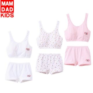 Chính hãng_set thể thao bé gái kids mam & dad 08