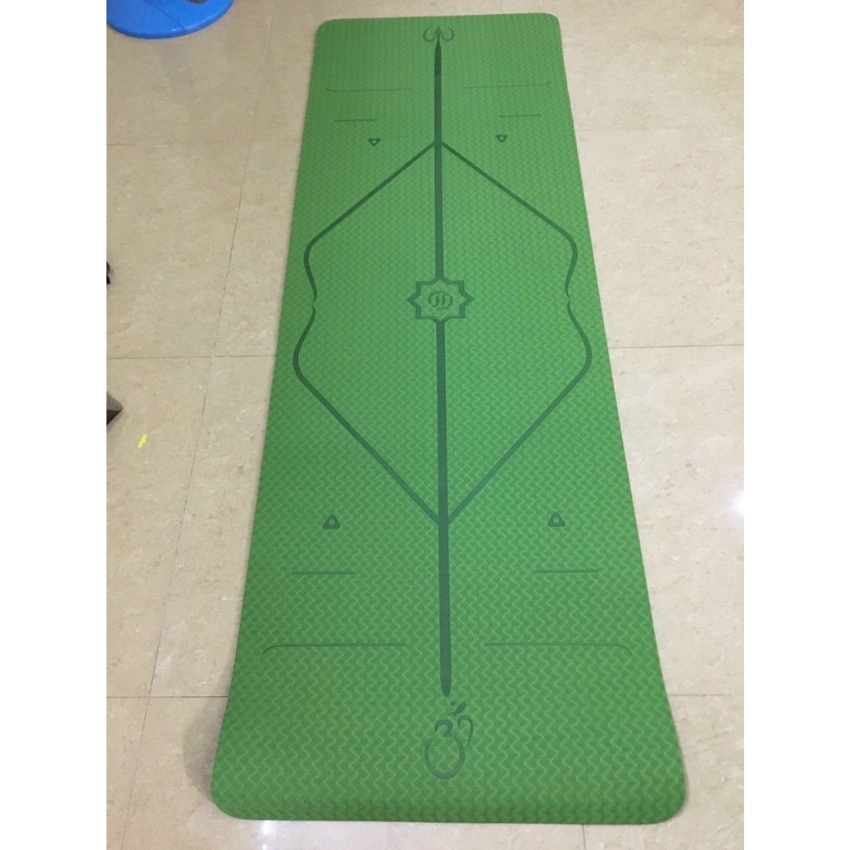 Thảm tập YOGA Định Tuyến_thảm tập GYM TPE 2 lớp siêu bền 6mm hangtienichthongminh