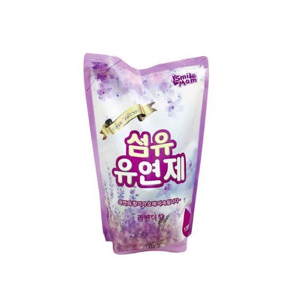 Nước Xả Vải HANVIT Hàn Quốc - Hương Lavender 1300ML - Đậm Đặc, Thơm Lâu, Mềm vải