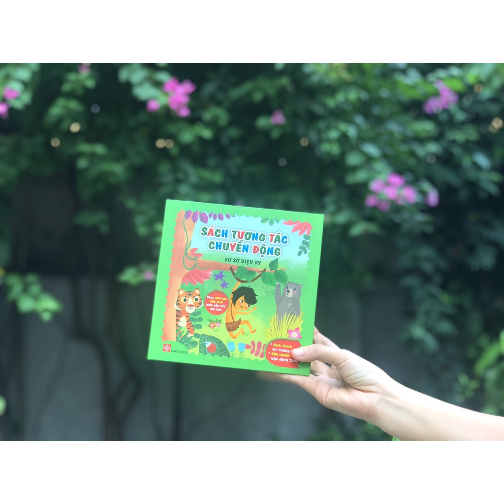 SÁCH - Hộp 2 (3 tập) - SÁCH TƯƠNG TÁC CHUYỂN ĐỘNG - XỨ SỞ DIỆU KỲ