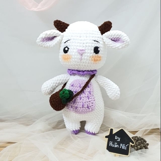 Thú len handmade - bé dê