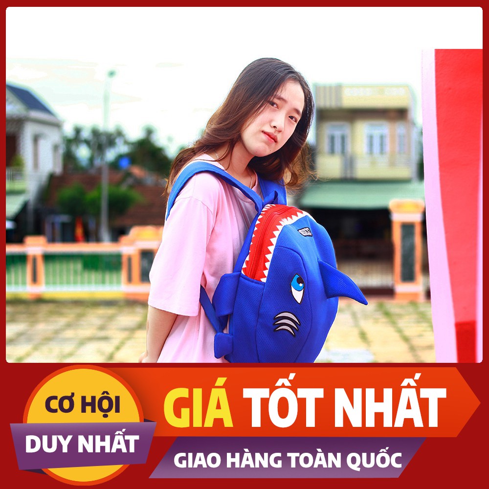 [HOT] Balo Phiên Bản SWAT Cá Mập ⚡ FREESHIP ⚡ Siêu Cute [ẢNH THẬT]