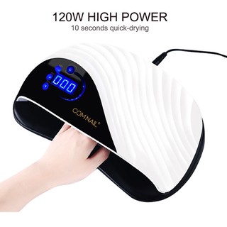 Máy sấy móng tay đèn led uv sơn gel professional dual led nail lamp q500 120w
