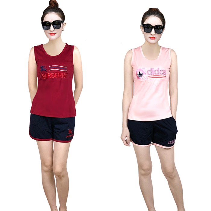 Bộ sát nách chất cotton phù hợp 40-55kg ( mẫu ADD-BBR)