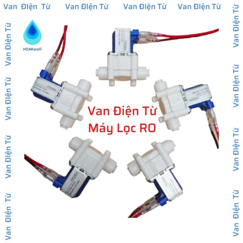 Van Điện Từ Kèm Dây Dùng Cho Máy Lọc Nước RO - Máy Phun Sương