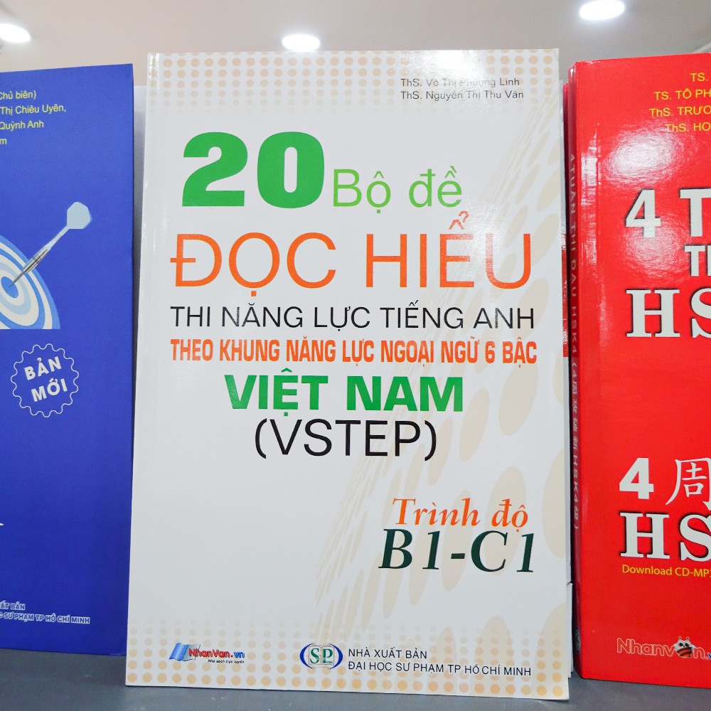 Sách - 20 Bộ Đề Đọc Hiểu Thi Năng Lực Tiếng Anh Theo Khung Năng Lực Ngoại Ngữ 6 Bậc Việt Nam